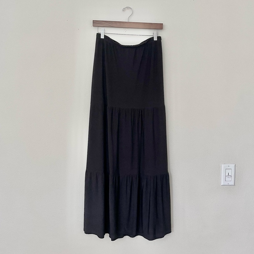 🌷 Double Take Women’s Black Maxi Skirt #19